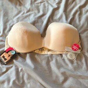 NWT Lily of France Strapless Convertible Bra